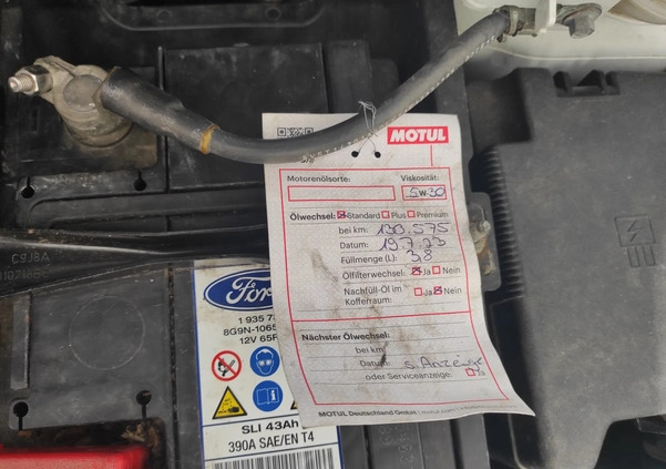 Ford Fiesta cena 32500 przebieg: 134000, rok produkcji 2015 z Brzozów małe 631